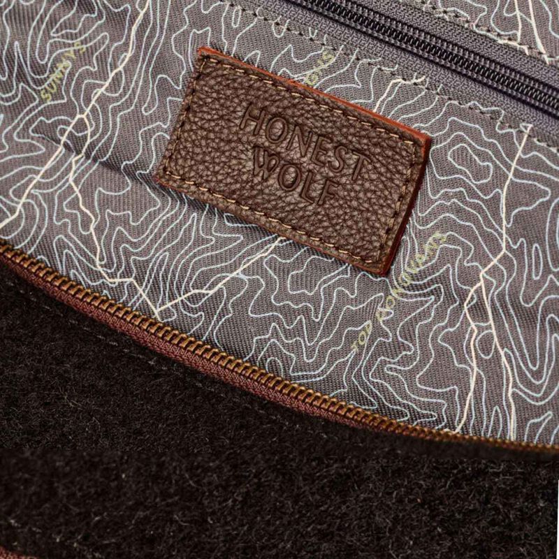 Honest Wolf Mini Tote Bag image number 2